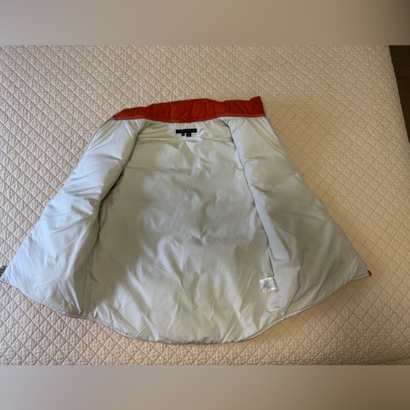Theory Orange Down Puffer Vest - Picture 6 of 8